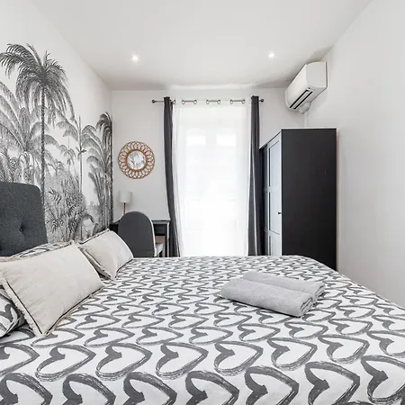 Casa Reine Jeanne- Ideal Groups & Family -central Near Train Station - Parking - New&confort-ac Nice