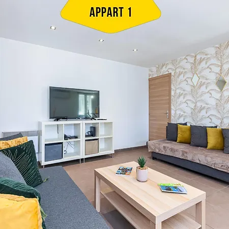 Casa Reine Jeanne- Ideal Groups & Family -central Near Train Station - Parking - New&confort-ac