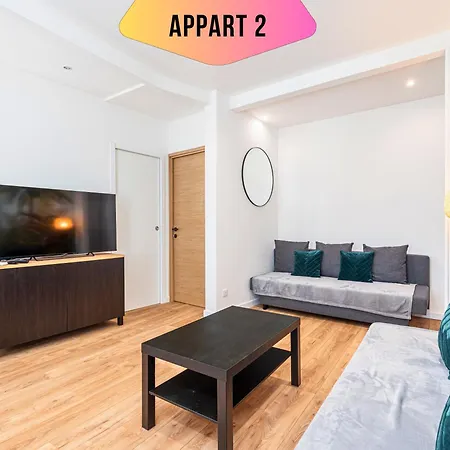 Casa Reine Jeanne- Ideal Groups & Family -central Near Train Station - Parking - New&confort-ac Nizza